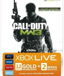 Придбати 12 + 2 Month Xbox Live Gold Membership - MW3 Branded (Xbox One/360) (Xbox Live)