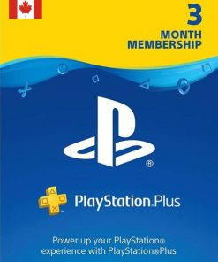 Kup 3-miesięczne członkostwo Playstation Plus (PS+) - kod cyfrowy PS3/ PS4/ PS5 (Kanada) (PSN)