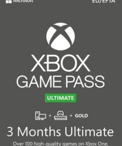 Kup 3-miesięczną subskrypcję Xbox Game Pass Ultimate Xbox One / PC (UE i Wielka Brytania) (Xbox Live)