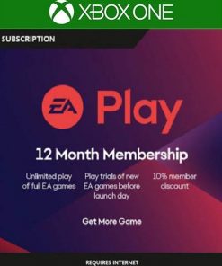 EA Play (EA Access) сатып алыңыз - 12 айлық Xbox One жазылымы (Xbox Live)