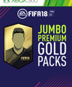 Купить FIFA 18 (Xbox 360) - 5 Jumbo Premium Gold Packs DLC (Xbox Live)