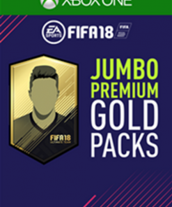 Купить FIFA 18 (Xbox One) - 5 Jumbo Premium Gold Packs DLC (Xbox Live)