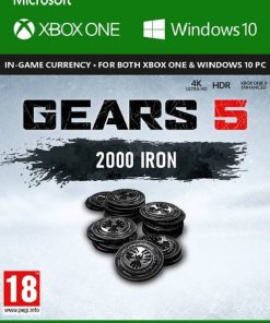 Купить Gears 5: 2000 Iron + 250 Bonus Iron Xbox One (Xbox Live)