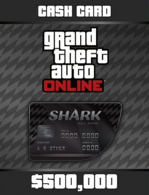 Купить Grand Theft Auto Online (GTA V 5): Bull Shark Cash Card PC (Rockstar Social Club)