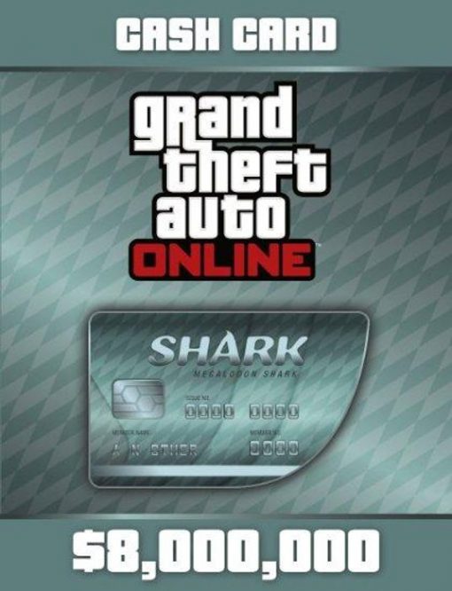 Купить Grand Theft Auto Online (GTA V 5): Megalodon Shark Cash Card PC (Rockstar Social Club)