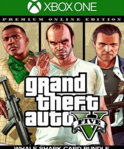 Купить Grand Theft Auto V Premium Online Edition & Whale Shark Card Bundle Xbox One (EU) (Xbox Live)