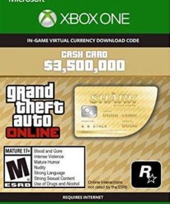 Купить Grand Theft Auto V - Whale Shark Cash Card Xbox One (EU) (Xbox Live)