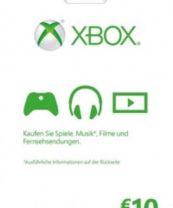 Купить Microsoft Gift Card - 10 Euro (Xbox One/360) (Xbox Live)