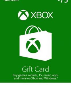 Купить Microsoft Gift Card - €75 EUR Xbox One/360 (Xbox Live)