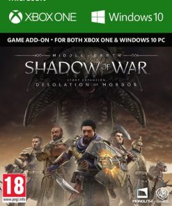 Comprar Middle-Earth Shadow of War - Expansión La Desolación de Mordor Xbox One/PC (Xbox Live)