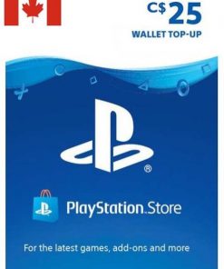 Compre o cartão PlayStation Network (PSN) - 25 CAD (CANADÁ) (PSN)