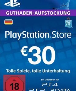 Купить PlayStation Network (PSN) Card - 30 EUR (Germany) (PSN)