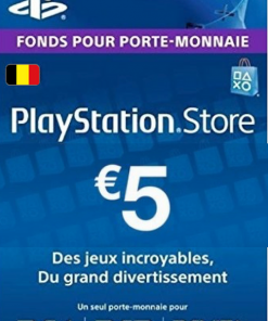 Купить PlayStation Network (PSN) Card - 5 EUR (Belgium) (PSN)