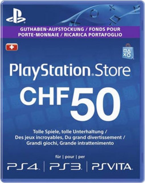 Купить PlayStation Network (PSN) Card - 50 CHF (Switzerland) (PSN)