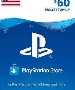 PlayStation Network (PSN) картасын сатып алу - 60 USD (АҚШ) (PSN)