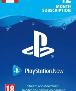 PlayStation-ды қазір сатып алыңыз - 12 айлық жазылым (Канада) (PSN)