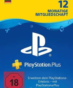Купити PlayStation Plus (PS+) - 12 Month Subscription (Німеччина) (PSN)