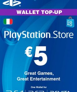 Купить Playstation Network (PSN) Card - 5 EUR (Italy) (PSN)