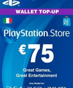 Купить Playstation Network (PSN) Card - 75 EUR (Italy) (PSN)