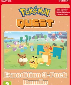 Купить Pokemon Quest - Expedition 3-Pack Bundle Switch (EU & UK) (Nintendo)