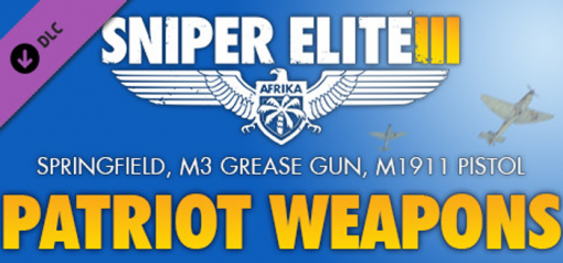 Купити Sniper Elite 3 Patriot Weapons Pack PC (Steam)