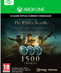 Купить The Elder Scrolls Online Tamriel Unlimited 1500 Crowns Xbox One - Digital Code (Xbox Live)