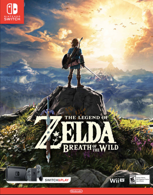 Купить The Legend of Zelda - Breath of the Wild Switch (EU & UK) (Nintendo)