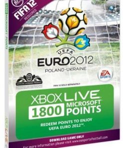 Купить Xbox LIVE 1800 Microsoft Points - Euro 2012 Branded (Xbox 360) (Xbox Live)