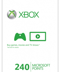 Купить Xbox Live 240 Microsoft Points (Xbox 360) (Xbox Live)