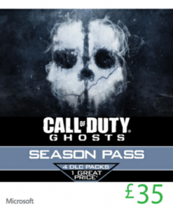 Купить Xbox Live 35 GBP Gift Card: Call of Duty Ghosts Season Pass (Xbox 360/One) (Xbox Live)