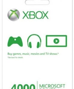 Купить Xbox Live 4000 Microsoft Points (Xbox 360) (Xbox Live)
