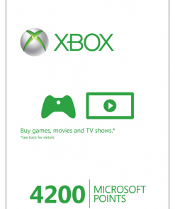 Купить Xbox Live 4200 Microsoft Points (Xbox 360) (Xbox Live)